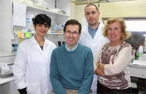 Investigadores del grupo ‘Transmisión de señales en células de mamífero’ de la Universidad de Sevilla