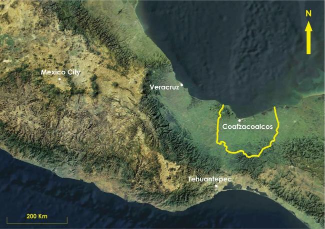 Demuestran con métodos cartográficos que la región del Istmo de