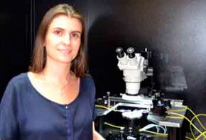 La doctora Rocío Ponce ha participado en la elucidación estructural químico-cuántica del estudio. /UCIENCIA