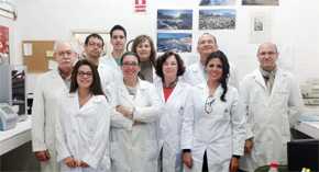 Imagen grupo de investigación. Investigadores del Departamento de Química Analítica de la Universidad de Cádiz.