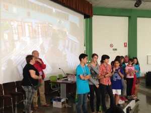 CEIP Atalaya (Atarfe, Granada)  presentando su proyecto sobre robótica
