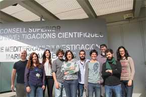 Equipo de investigadores del Instituto de Ciencias del Mar (ICM-CSIC) que participa en el proyecto: / Sinc