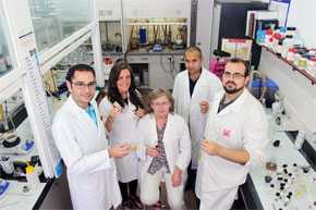 Investigadores del grupo Carbohidratos de interés biológico (farmacológico) y tecnológico de la Universidad de Sevilla