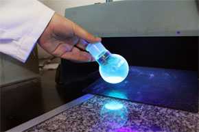 Los compuestos adquieren propiedades fluorescentes