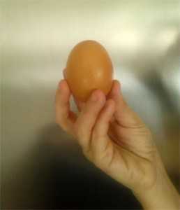 Detalle huevo