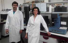 Investigadores del grupo Ingeniería de Fluidos Complejos de la Universidad de Huelva