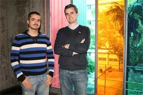 Ignacio Acosta y Miguel Campano en la Escuela Técnica Superior de Arquitectura