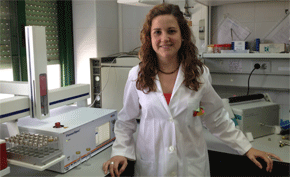 Laura Criado, investigadora del Departamento de Química Analítica de la Universidad de Córdoba