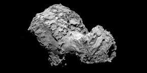 ‘Cometa 67P/Churyumov’ captado por las cámaras OSIRIS de la misión Rosetta. / NASA