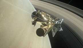 Comienza el descenso de la sonda Cassini. / ESA