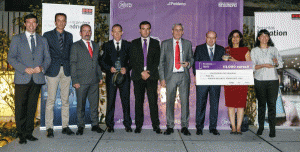 Los premiados en el Security Forum 2017 (Imagen de Xavi Gómez)