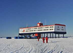 Estación Antártica Alemana Neumayer.