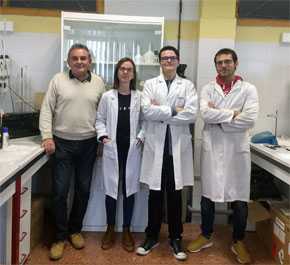 Miembros del grupo de investigación Química de Biomoléculas y Procesos Alimentarios de la Universidad de Almería 